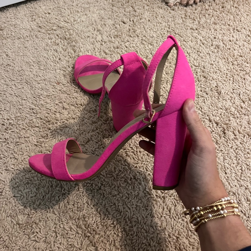Dream Pairs Pink Heels Women’s